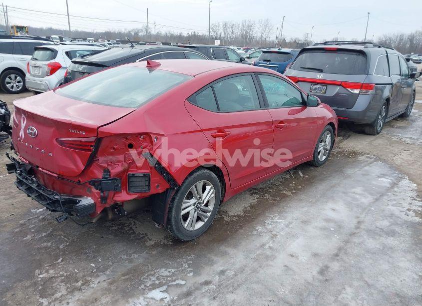 Photo 4 of 2019 Hyundai Elantra SEL (VIN 5NPD84LF5KH453814)