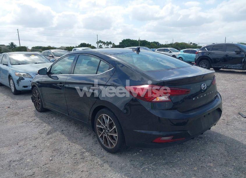 Photo 3 of 2020 Hyundai Elantra LIMITED (VIN 5NPD84LF5LH557432)