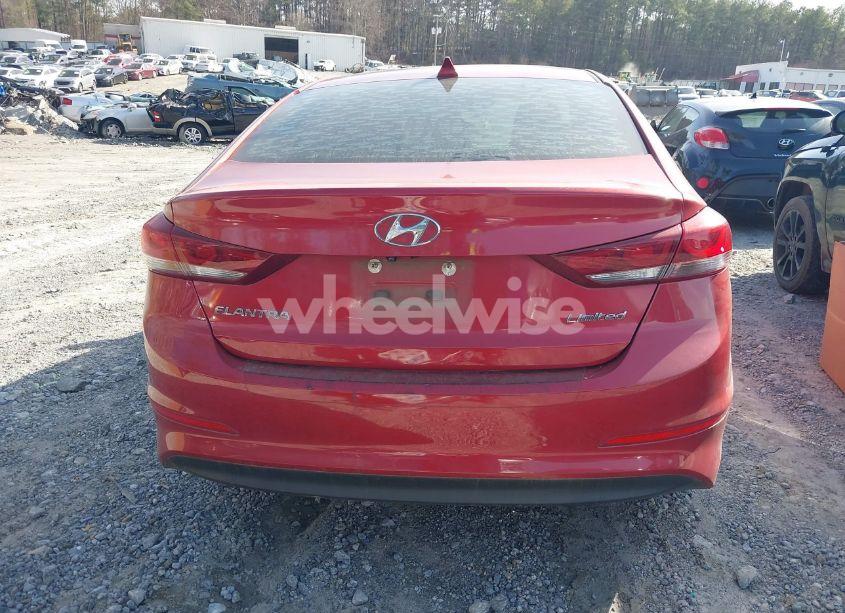 Photo 17 of 2017 Hyundai Elantra LIMITED (VIN 5NPD84LF6HH037120)