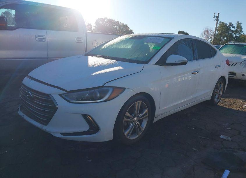 Photo 2 of 2017 Hyundai Elantra LIMITED (VIN 5NPD84LF6HH052832)