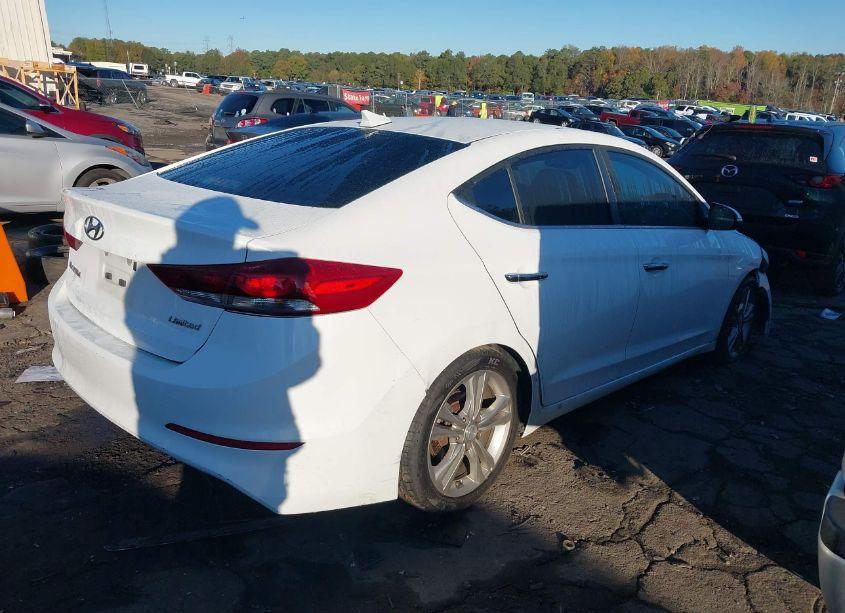 Photo 4 of 2017 Hyundai Elantra LIMITED (VIN 5NPD84LF6HH052832)