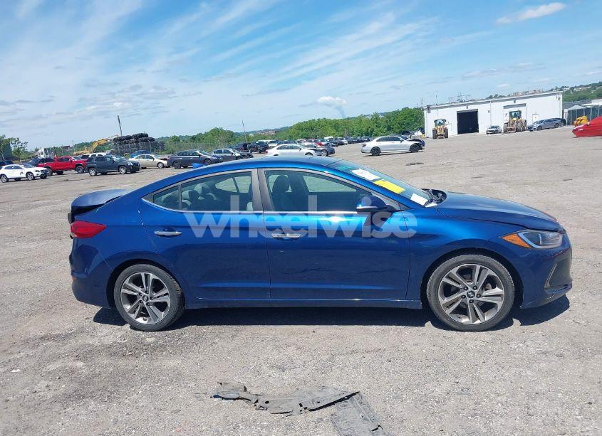 Photo 14 of 2017 Hyundai Elantra LIMITED (VIN 5NPD84LF6HH059344)