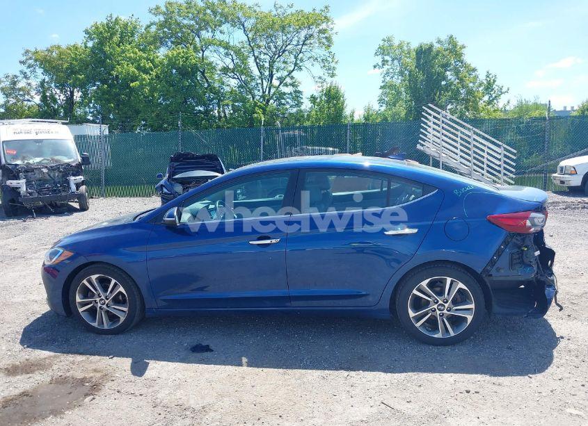 Photo 15 of 2017 Hyundai Elantra LIMITED (VIN 5NPD84LF6HH059344)