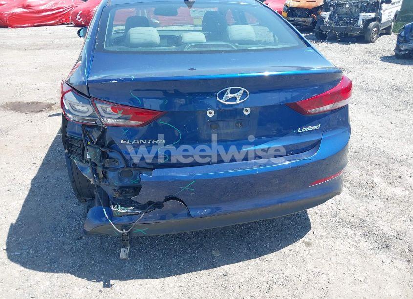 Photo 6 of 2017 Hyundai Elantra LIMITED (VIN 5NPD84LF6HH059344)