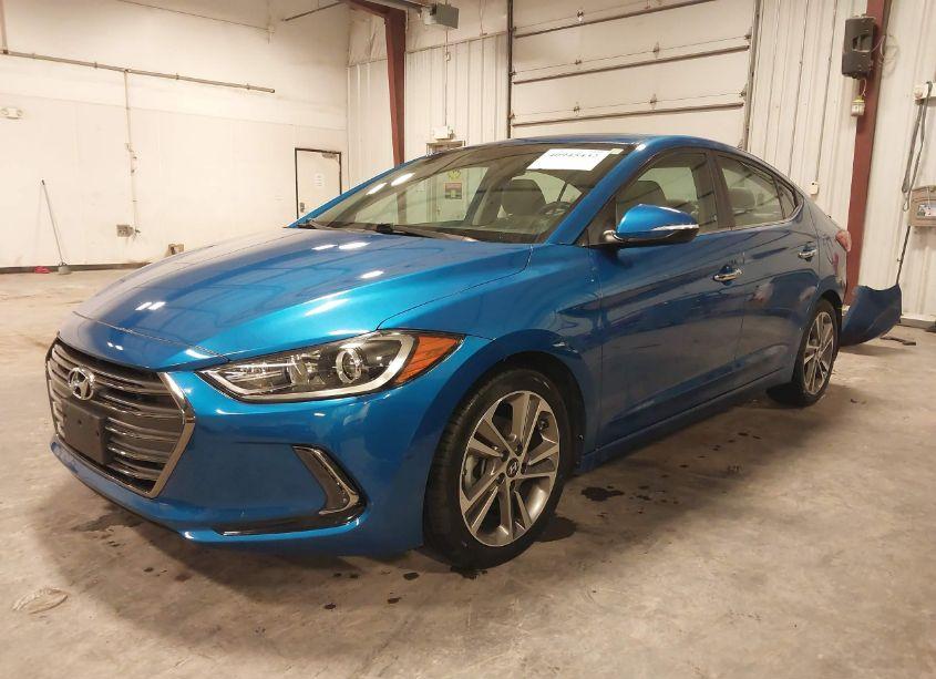 Photo 2 of 2017 Hyundai Elantra LIMITED (VIN 5NPD84LF6HH076306)