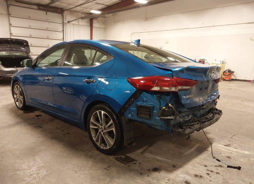 Photo 3 of 2017 Hyundai Elantra LIMITED (VIN 5NPD84LF6HH076306)