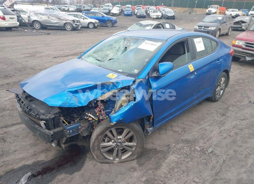 Photo 2 of 2017 Hyundai Elantra SE (VIN 5NPD84LF6HH120529)