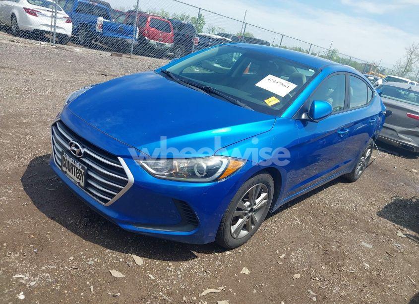 Photo 2 of 2017 Hyundai Elantra SE (VIN 5NPD84LF6HH153322)