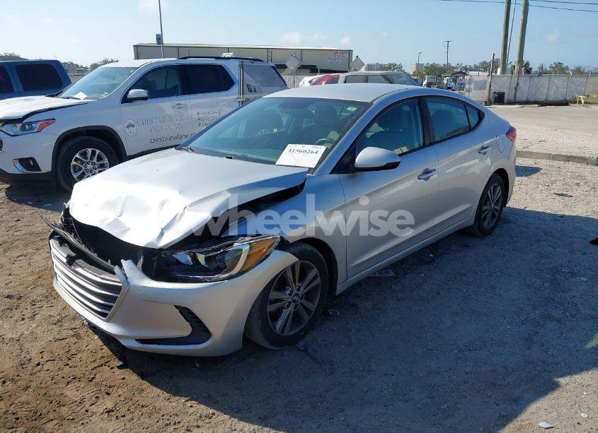 Photo 2 of 2018 Hyundai Elantra SEL (VIN 5NPD84LF6JH234763)
