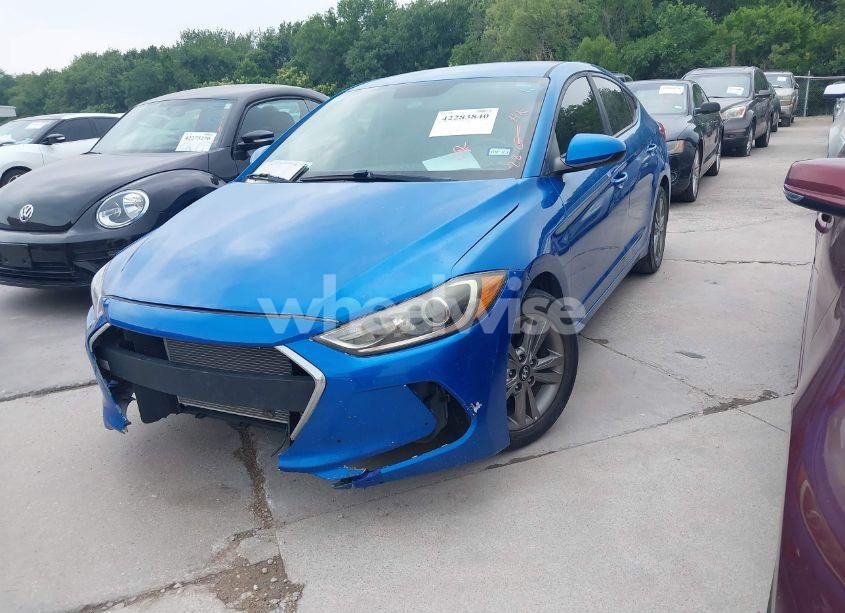 Photo 2 of 2018 Hyundai Elantra SEL (VIN 5NPD84LF6JH236626)