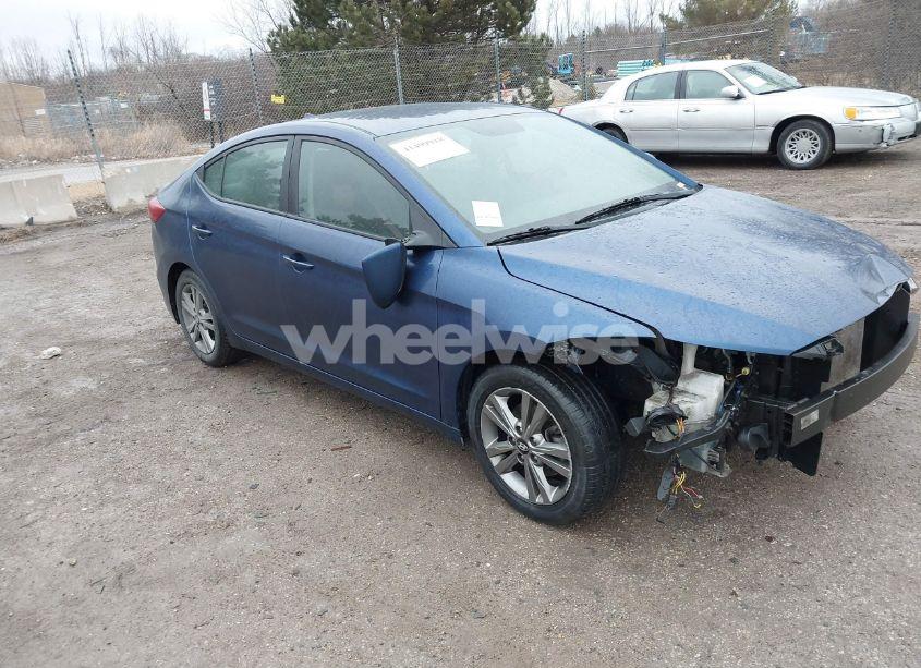 2018 Hyundai Elantra SEL (VIN 5NPD84LF6JH244970) main photo