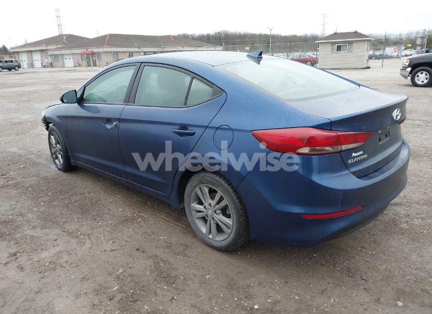 Photo 3 of 2018 Hyundai Elantra SEL (VIN 5NPD84LF6JH244970)