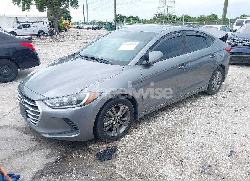 Photo 2 of 2018 Hyundai Elantra SEL (VIN 5NPD84LF6JH247903)