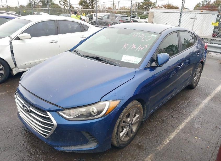 Photo 2 of 2018 Hyundai Elantra SEL (VIN 5NPD84LF6JH279962)