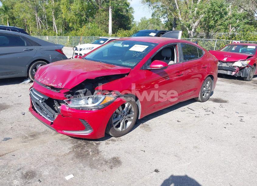 Photo 2 of 2018 Hyundai Elantra SEL (VIN 5NPD84LF6JH303600)