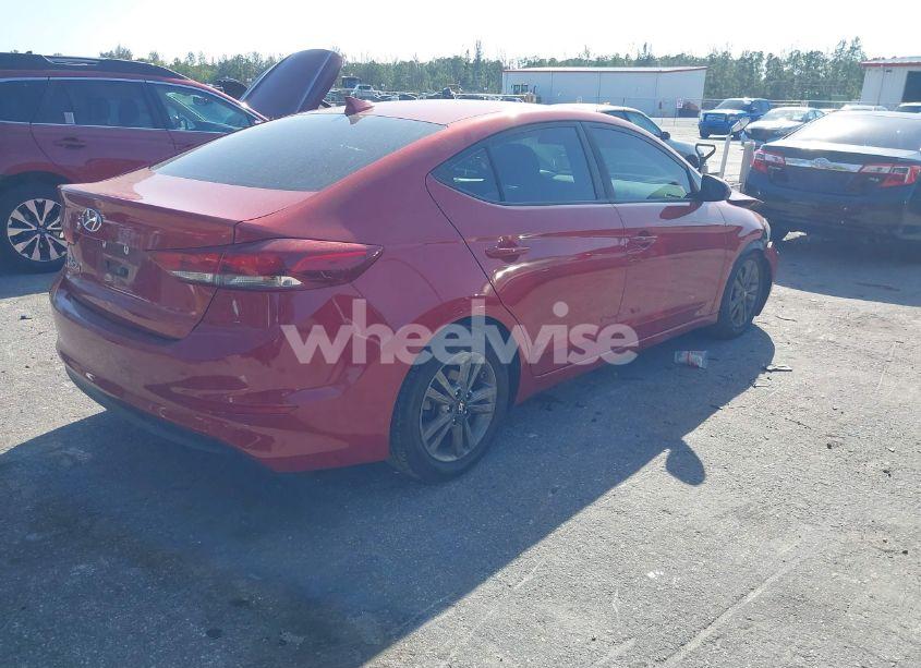Photo 4 of 2018 Hyundai Elantra SEL (VIN 5NPD84LF6JH303600)