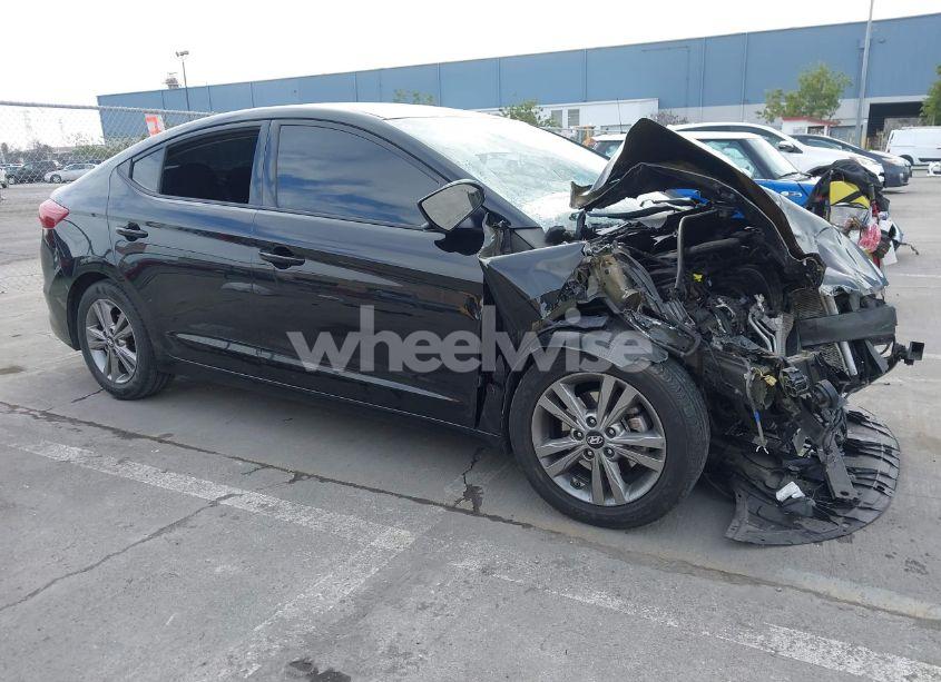 2018 Hyundai Elantra SEL (VIN 5NPD84LF6JH399258) main photo