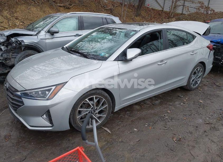 Photo 2 of 2019 Hyundai Elantra LIMITED (VIN 5NPD84LF6KH453451)