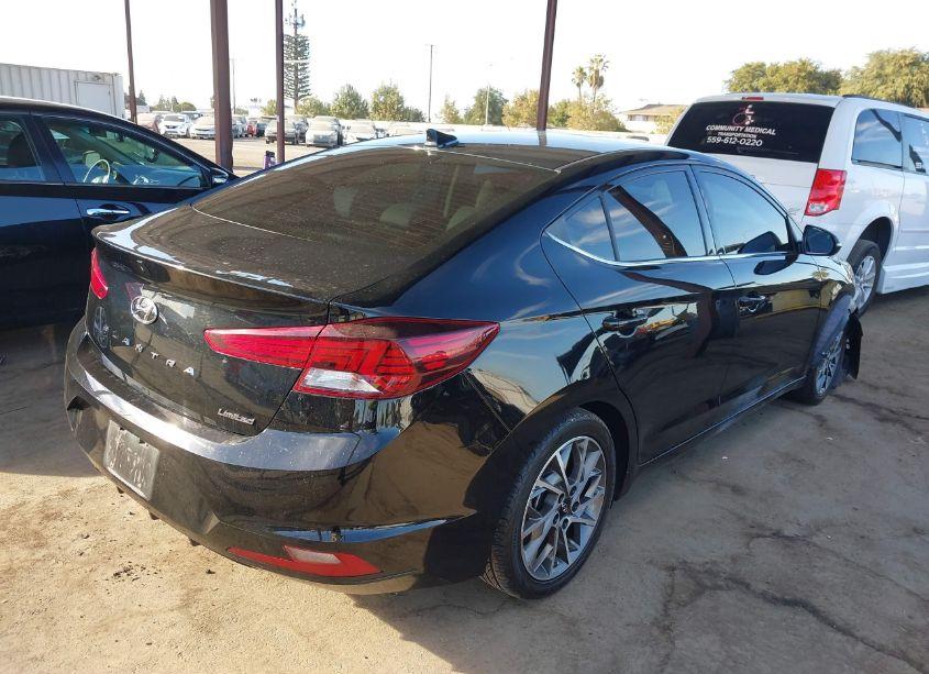 Photo 4 of 2020 Hyundai Elantra LIMITED (VIN 5NPD84LF6LH526853)