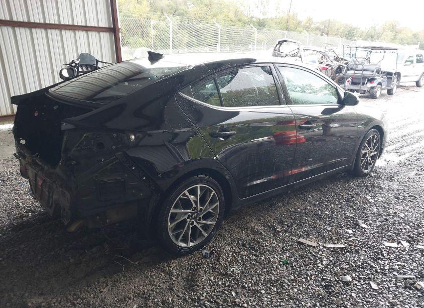 Photo 4 of 2020 Hyundai Elantra LIMITED (VIN 5NPD84LF6LH542695)