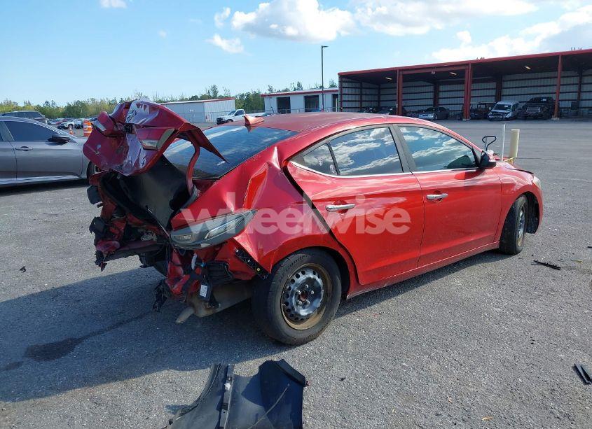 Photo 4 of 2017 Hyundai Elantra LIMITED (VIN 5NPD84LF7HH036798)