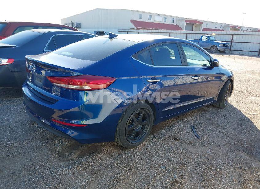 Photo 4 of 2017 Hyundai Elantra LIMITED (VIN 5NPD84LF7HH041256)