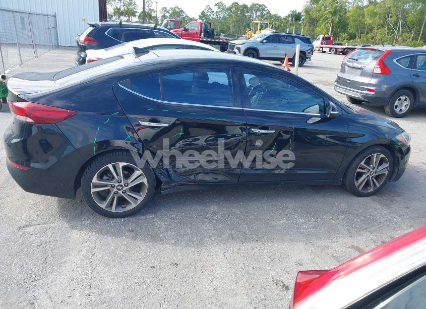 Photo 14 of 2017 Hyundai Elantra LIMITED (VIN 5NPD84LF7HH162479)