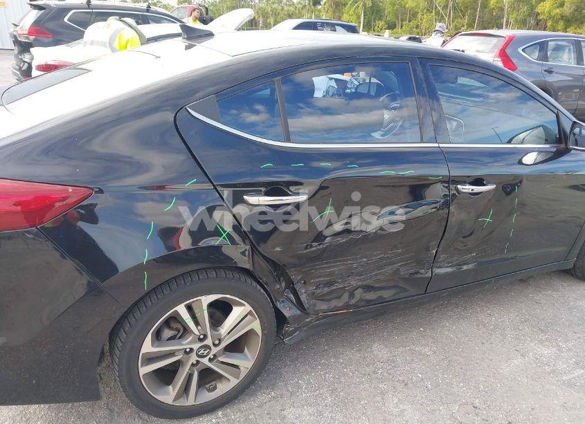 Photo 6 of 2017 Hyundai Elantra LIMITED (VIN 5NPD84LF7HH162479)