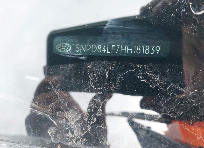 Photo 9 of 2017 Hyundai Elantra SE (VIN 5NPD84LF7HH181839)
