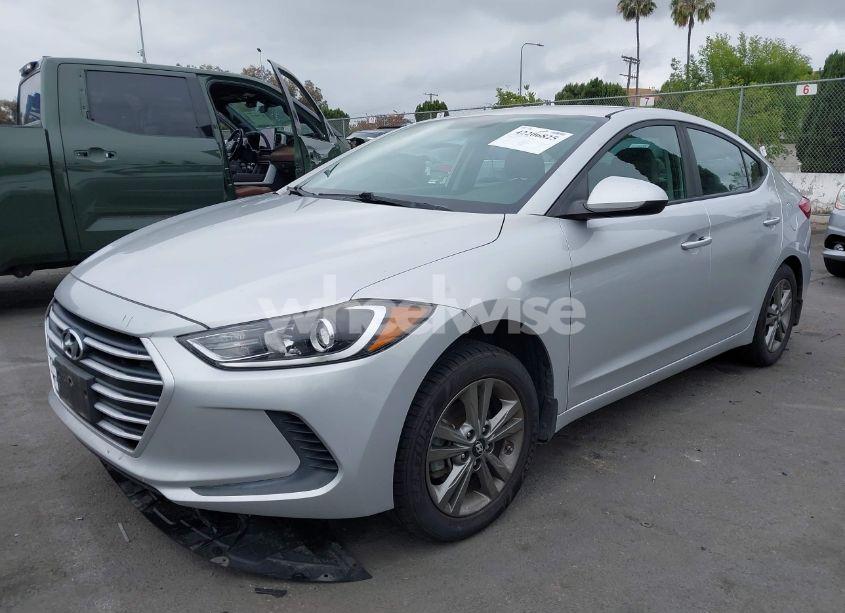 Photo 2 of 2018 Hyundai Elantra SEL (VIN 5NPD84LF7JH225246)