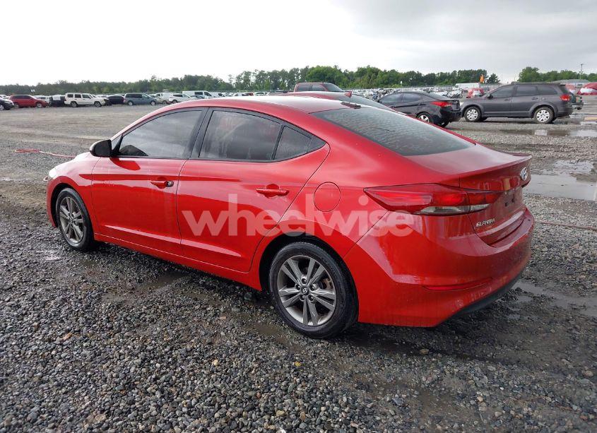 Photo 3 of 2018 Hyundai Elantra SEL (VIN 5NPD84LF7JH252429)