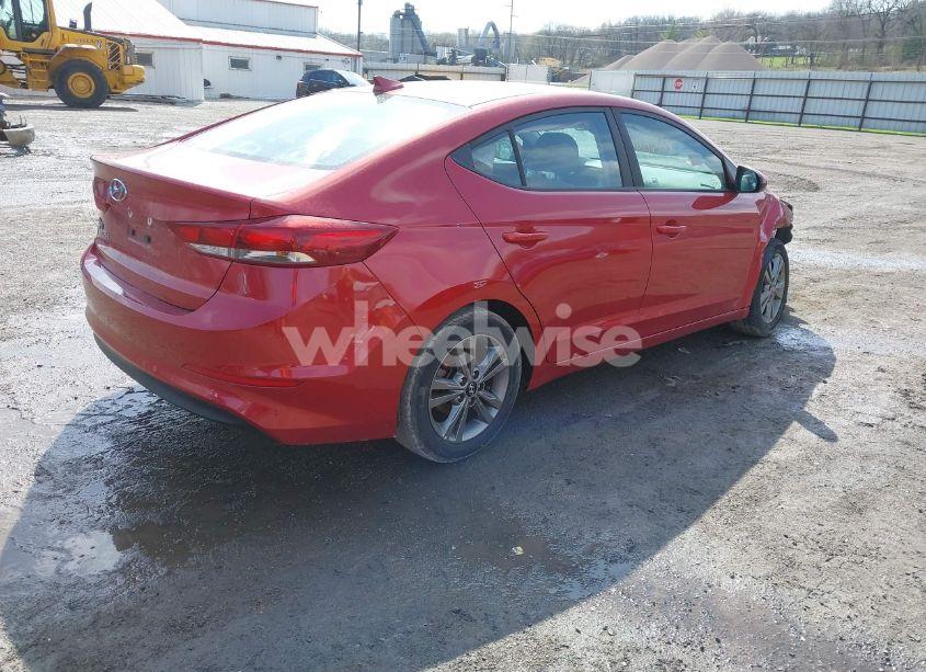 Photo 4 of 2018 Hyundai Elantra SEL (VIN 5NPD84LF7JH255198)