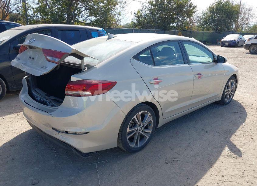 Photo 4 of 2018 Hyundai Elantra LIMITED (VIN 5NPD84LF7JH288184)