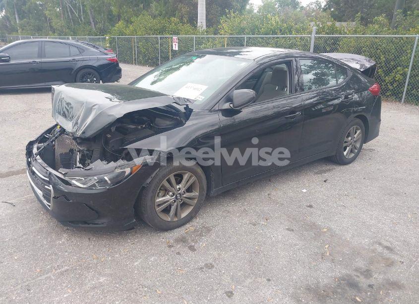 Photo 2 of 2018 Hyundai Elantra SEL (VIN 5NPD84LF7JH300625)