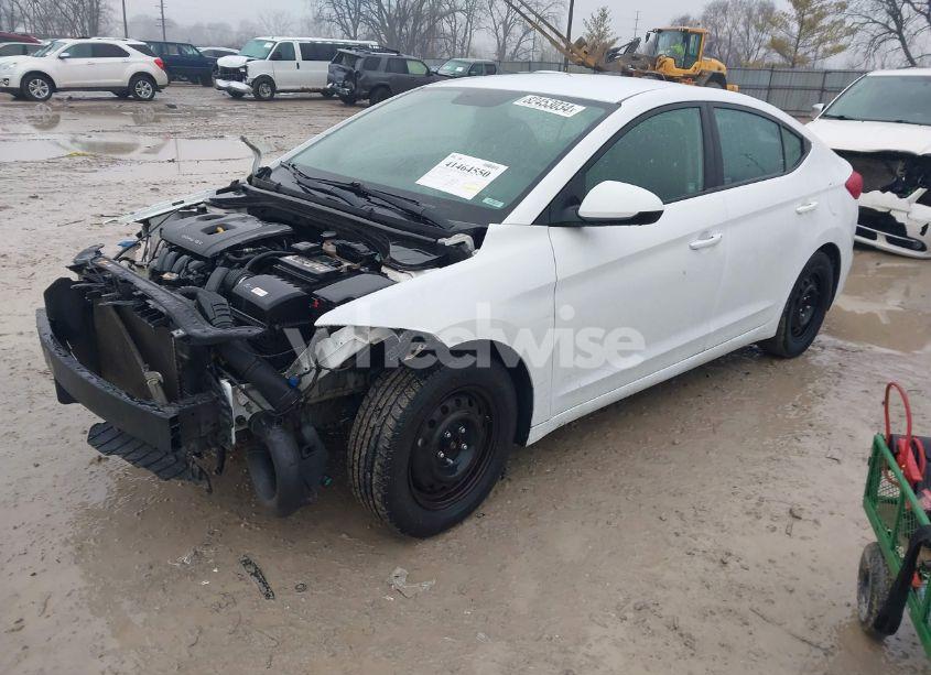 Photo 2 of 2018 Hyundai Elantra SEL (VIN 5NPD84LF7JH302262)