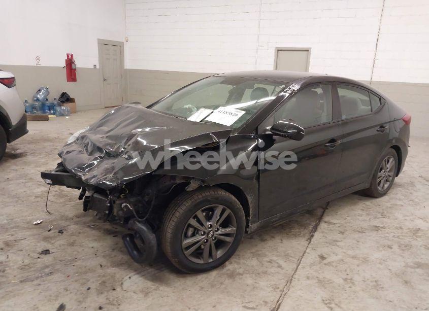 Photo 2 of 2018 Hyundai Elantra SEL (VIN 5NPD84LF7JH386910)