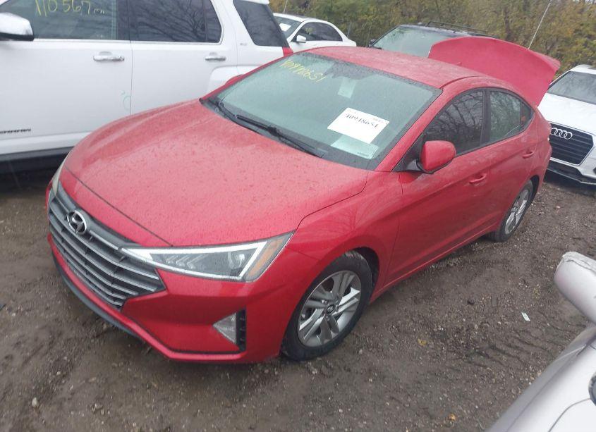 Photo 2 of 2020 Hyundai Elantra SEL (VIN 5NPD84LF7LH562115)