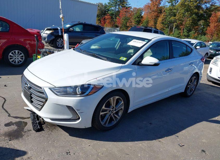 Photo 2 of 2017 Hyundai Elantra LIMITED (VIN 5NPD84LF8HH006189)