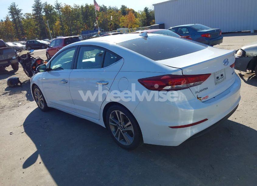 Photo 3 of 2017 Hyundai Elantra LIMITED (VIN 5NPD84LF8HH006189)
