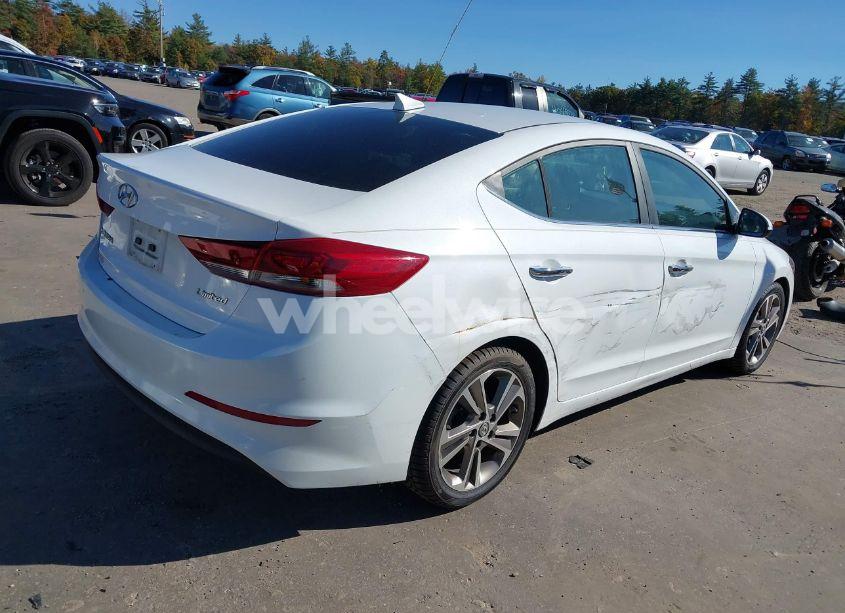 Photo 4 of 2017 Hyundai Elantra LIMITED (VIN 5NPD84LF8HH006189)