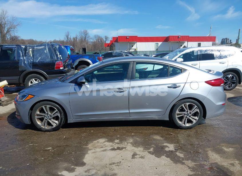 Photo 14 of 2017 Hyundai Elantra LIMITED (VIN 5NPD84LF8HH016611)