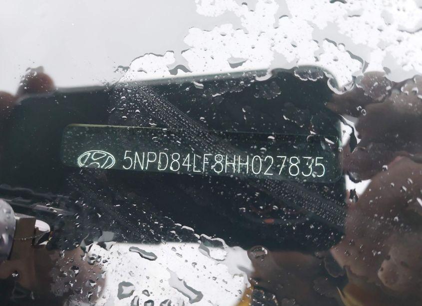 Photo 9 of 2017 Hyundai Elantra SE (VIN 5NPD84LF8HH027835)