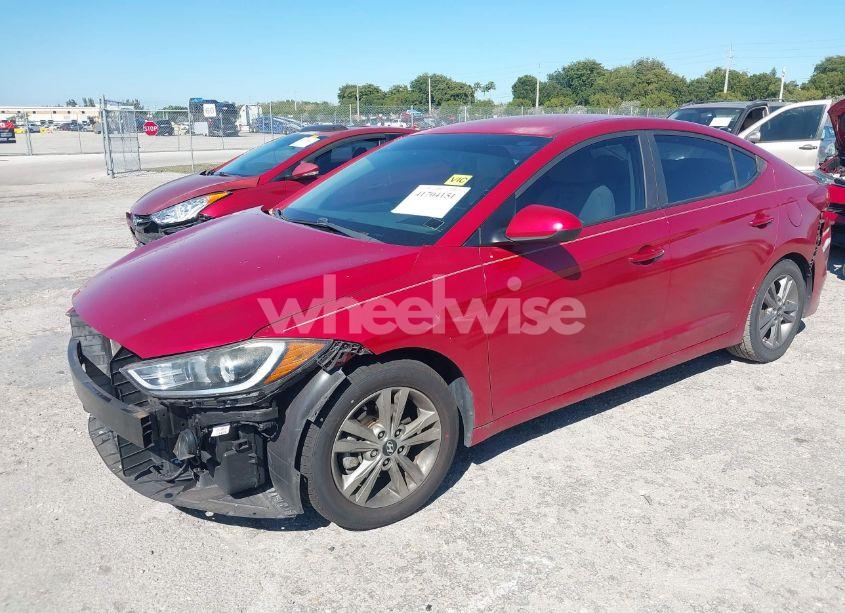 Photo 2 of 2017 Hyundai Elantra SE (VIN 5NPD84LF8HH052766)