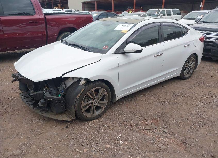 Photo 2 of 2017 Hyundai Elantra LIMITED (VIN 5NPD84LF8HH053531)