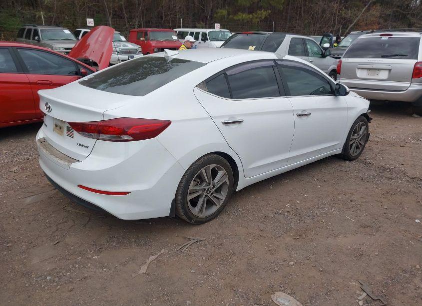 Photo 4 of 2017 Hyundai Elantra LIMITED (VIN 5NPD84LF8HH053531)