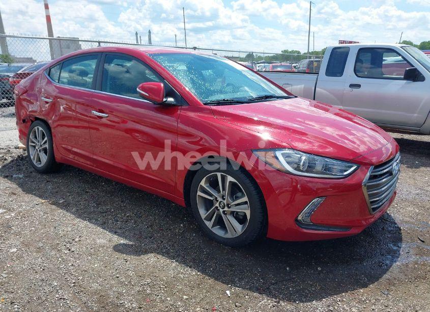 2017 Hyundai Elantra LIMITED (VIN 5NPD84LF8HH070796) main photo