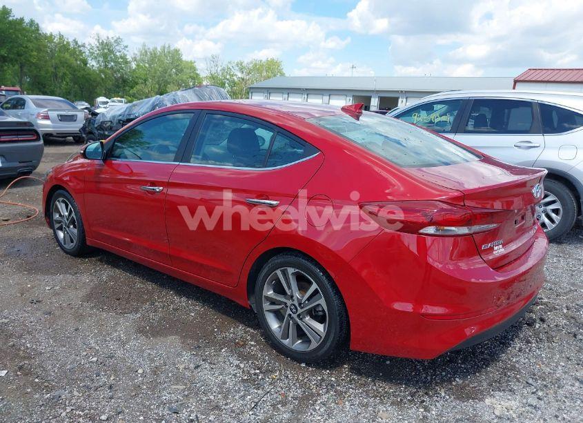 Photo 3 of 2017 Hyundai Elantra LIMITED (VIN 5NPD84LF8HH070796)