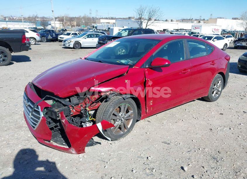 Photo 2 of 2017 Hyundai Elantra SE (VIN 5NPD84LF8HH104588)