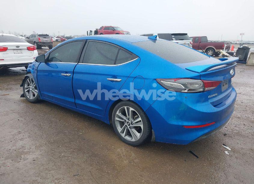 Photo 3 of 2017 Hyundai Elantra LIMITED (VIN 5NPD84LF8HH114876)