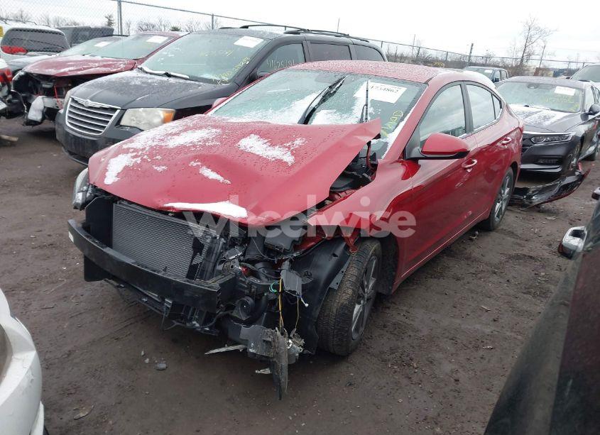 Photo 2 of 2017 Hyundai Elantra SE (VIN 5NPD84LF8HH158652)